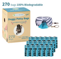 Eco-Friendly Dog Poop Bags Blue