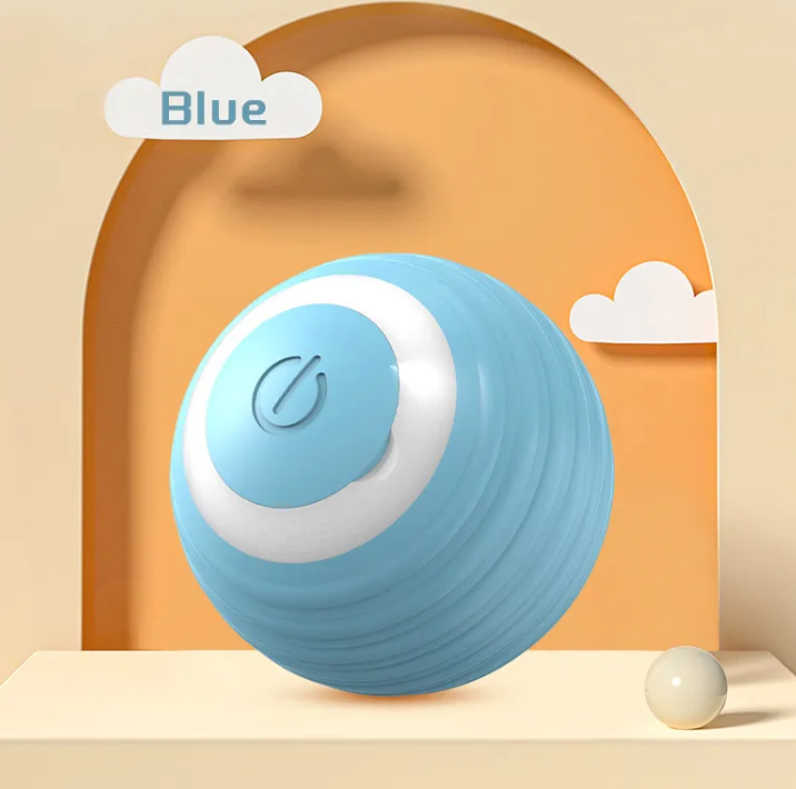 Smart Self-Rolling Cat Ball — Interactive Electronic Toy