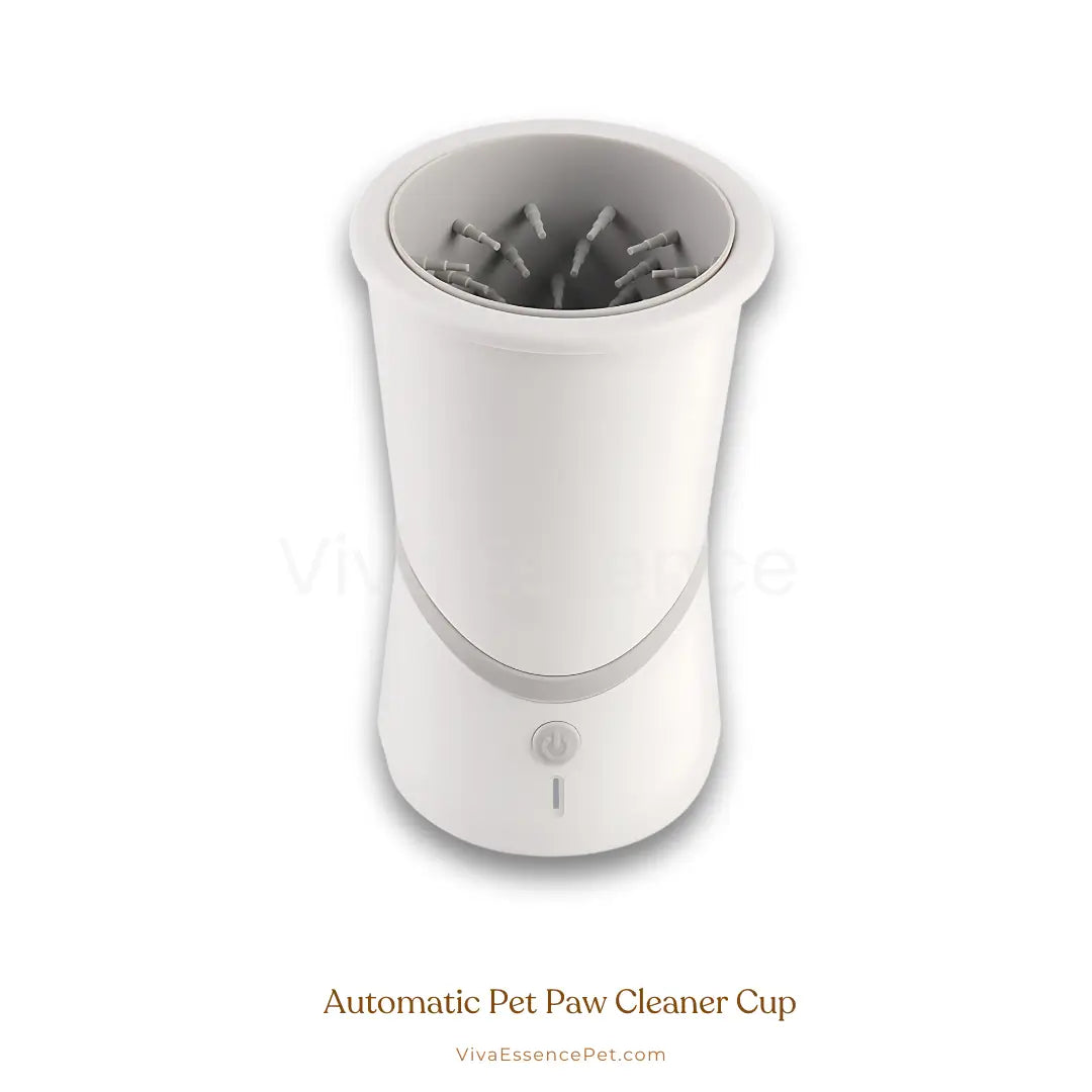 Automatic Pet Paw Cleaner for Dogs and Cats - Blue