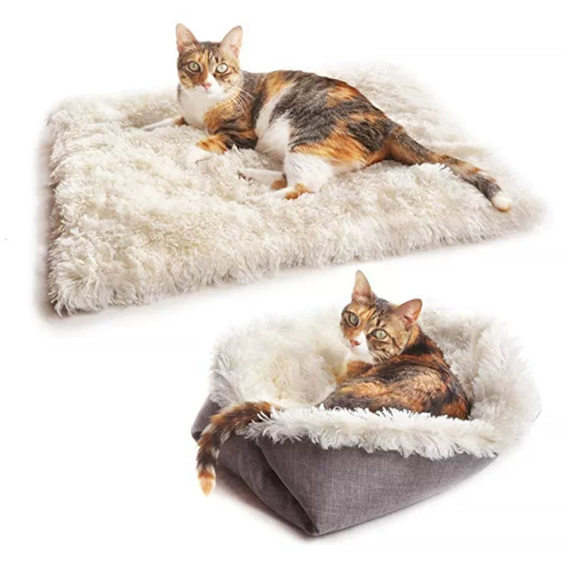 Dual-Use Cat and Dog Bed - Grey