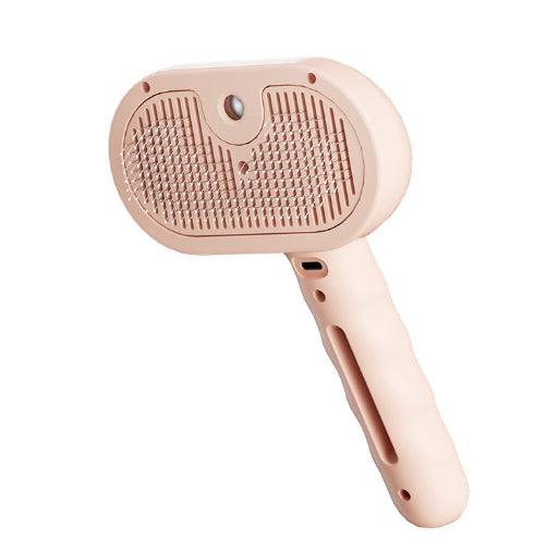 Rechargeable Cat Dog Steam Grooming Brush