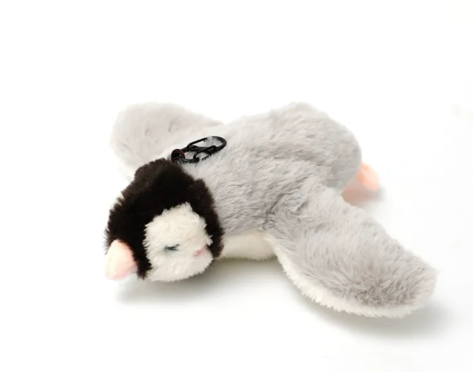 Interactive Bird & Fish Plush Cat Toy – Motion, Sound & Catnip