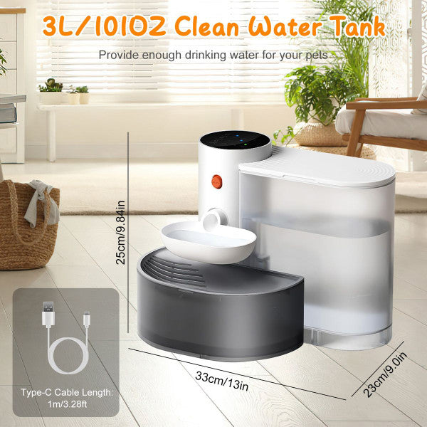PetGravity Water Fountain - Water Settings
