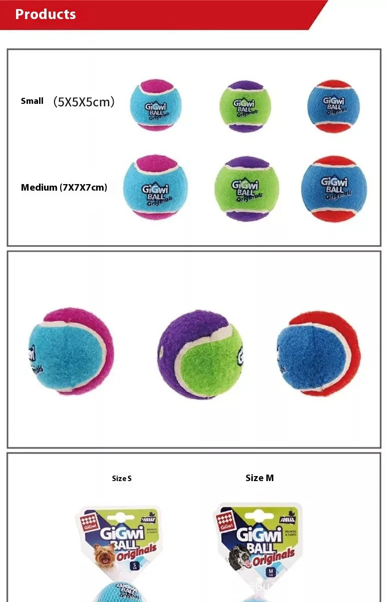 Bite-Resistant Molar Training Tennis Ball